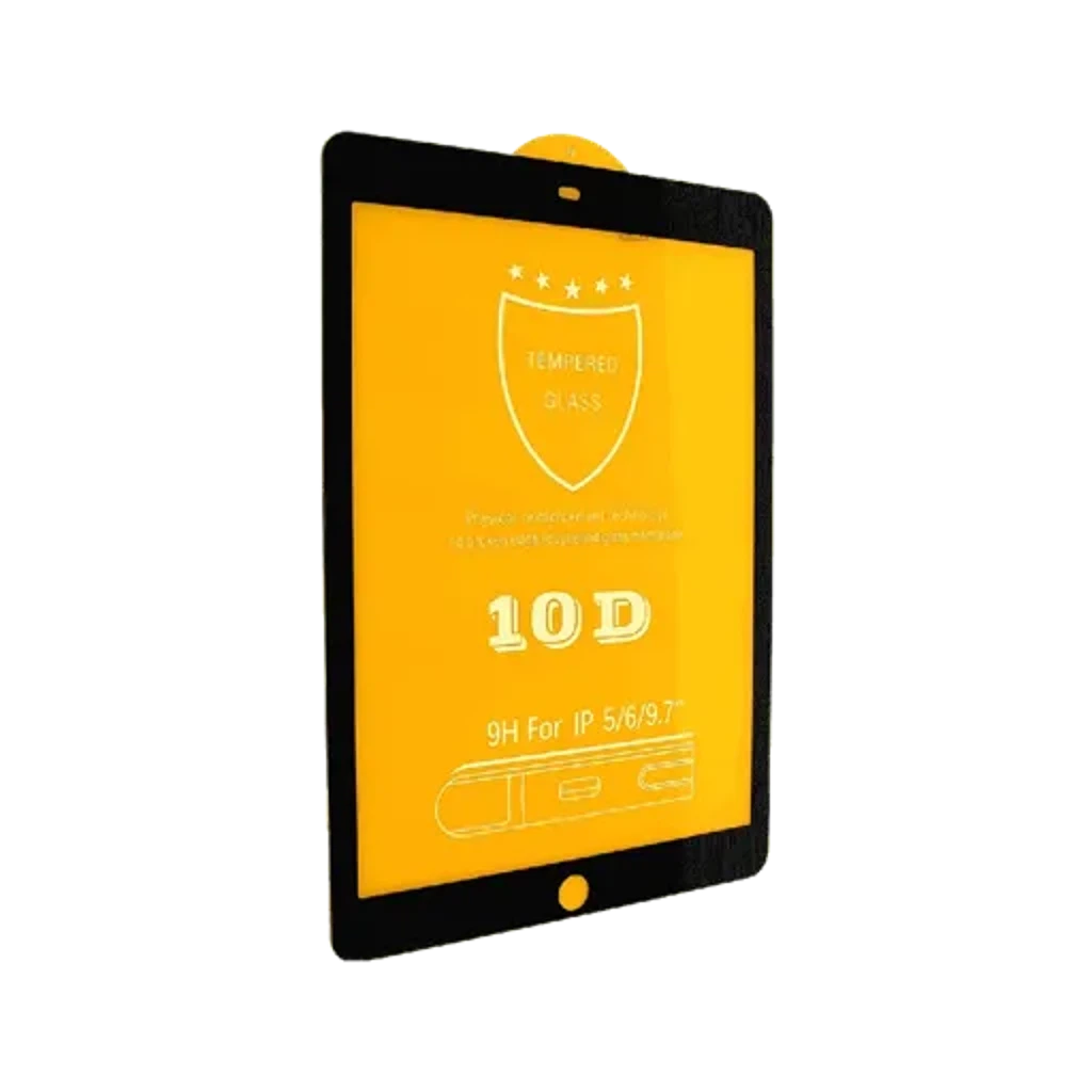 Стекло защитное для iPad Air-Air 2 9.7″ (10D черное)