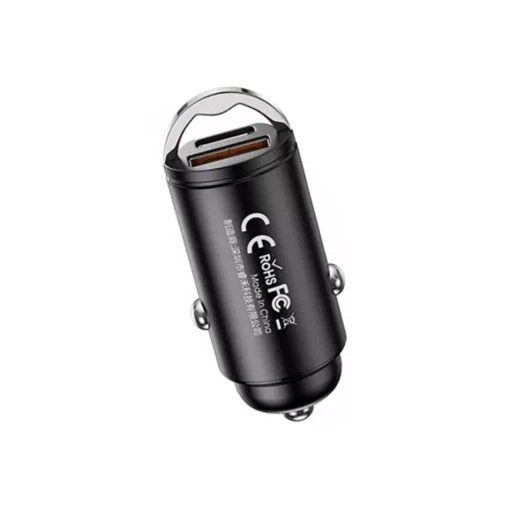 Автомобильное зарядное устройство Remax Car Charger Lindo III Series 45W Multi Compatible USB + Type-C Black (RCC238)