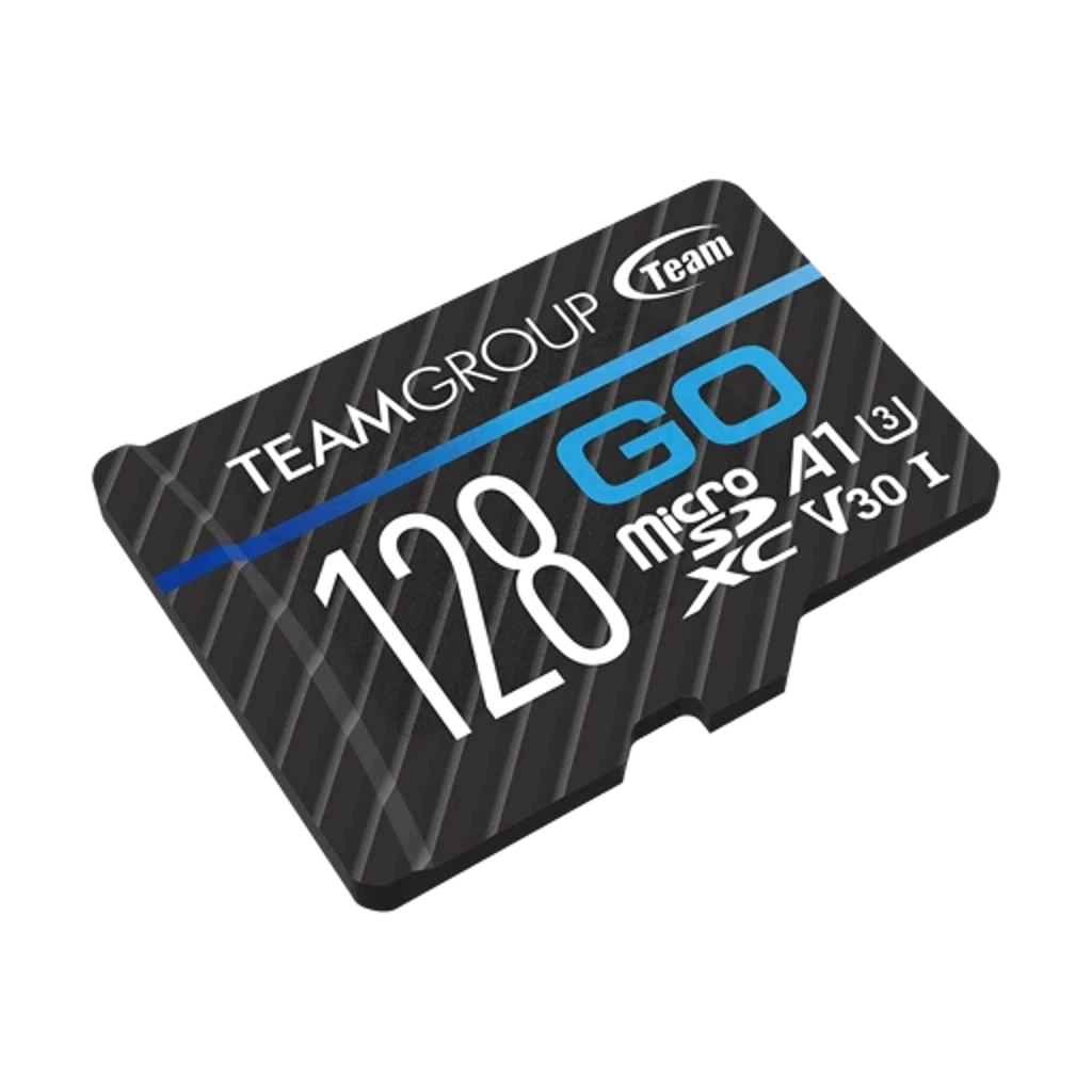 Карта памяти TEAM GROUP GO MICRO SDXC 128GB UHS-I U3 SPEED RETAIL W/1 Adapter
