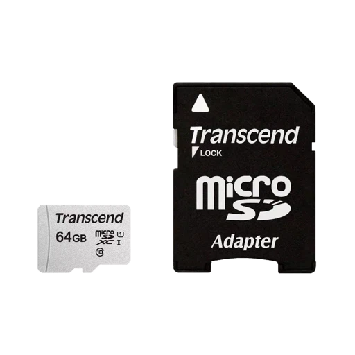 Карта памяти Transcend 300S microSDXC 64Gb (TS64GUSD300S-A)