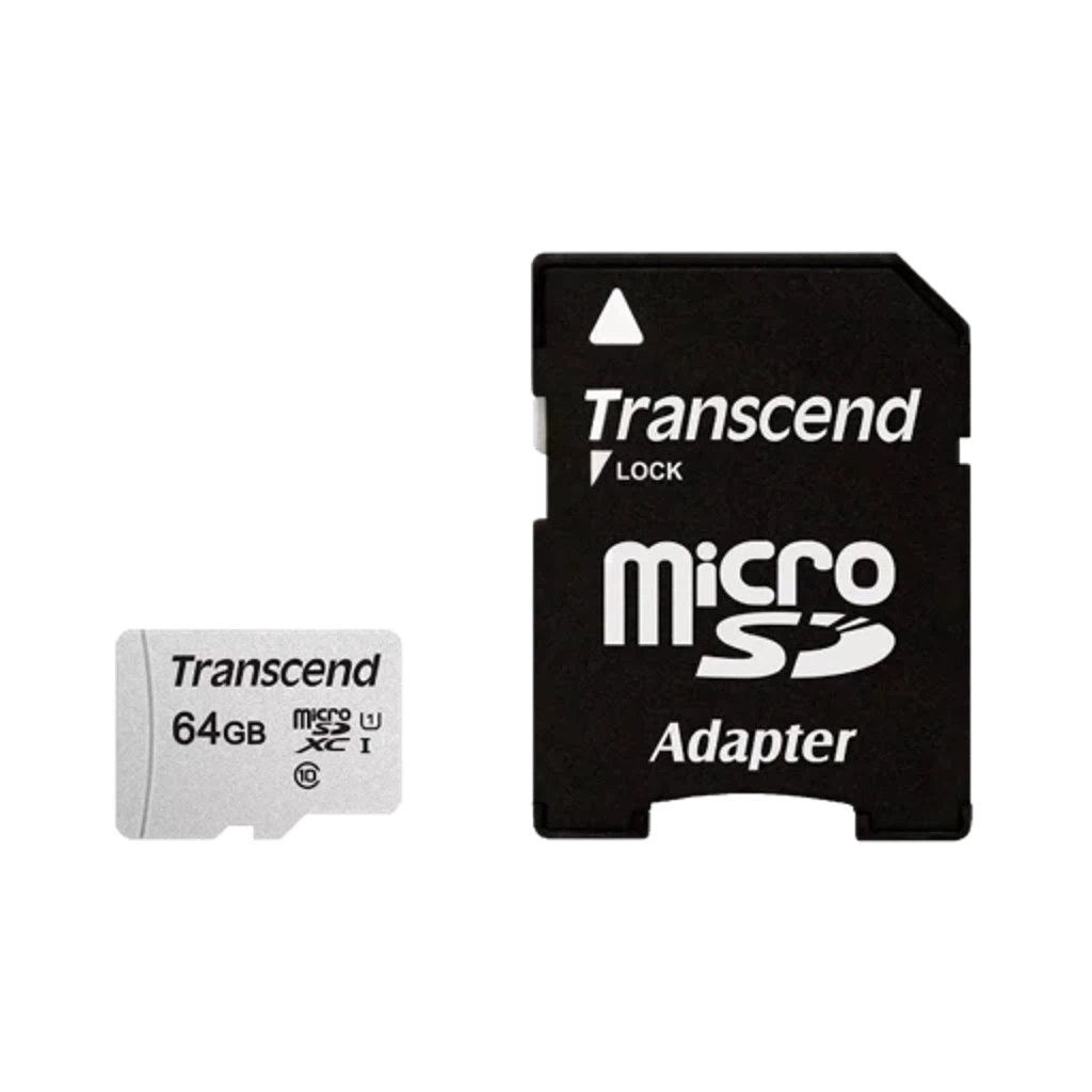 Карта памяти Transcend 300S microSDXC 64Gb (TS64GUSD300S-A)