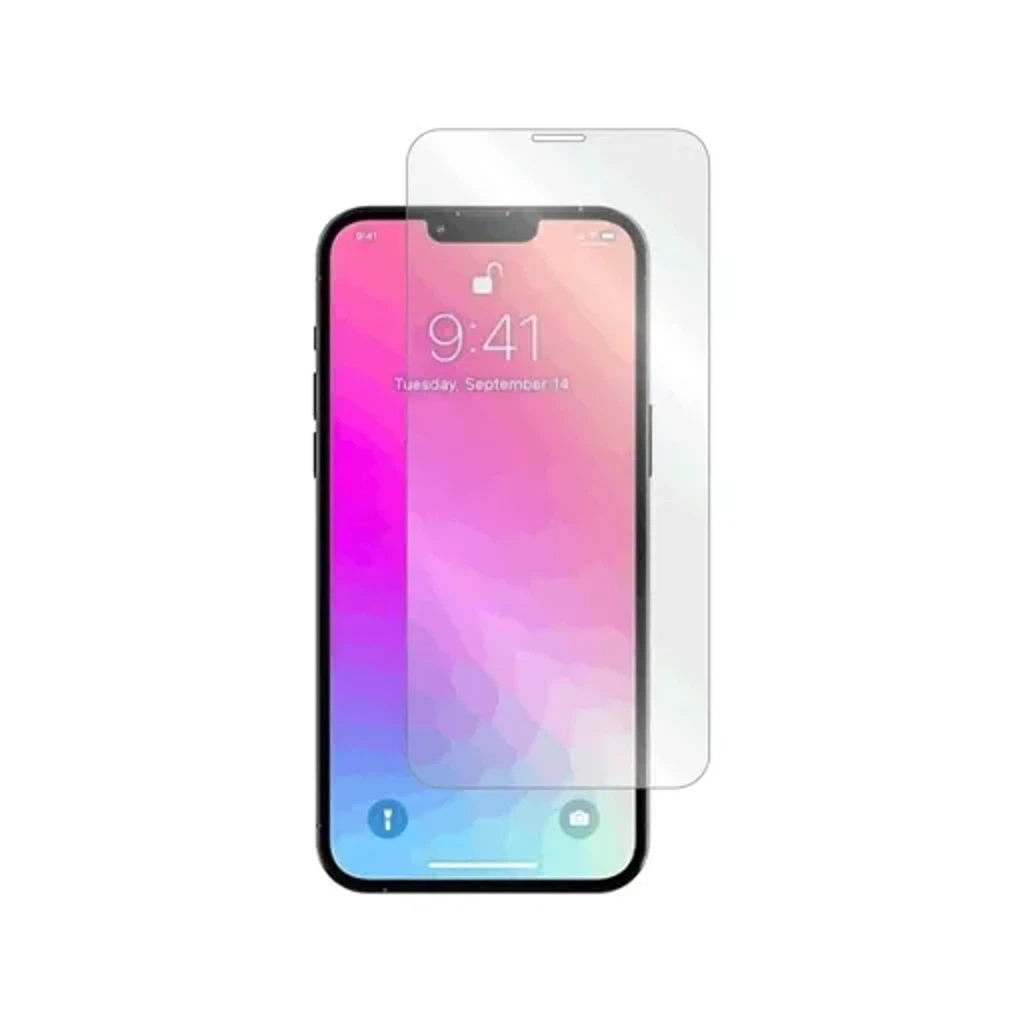 Стекло защитное для iPhone 13 Pro Max (6.7″) (3D, сетка-пыльник, без рамки)
