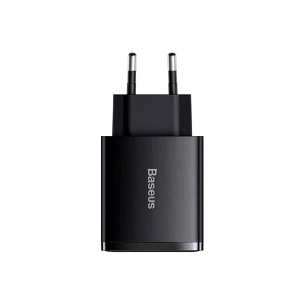 Сетевое зарядное Baseus Compact Quick Charger 2U+C 30W