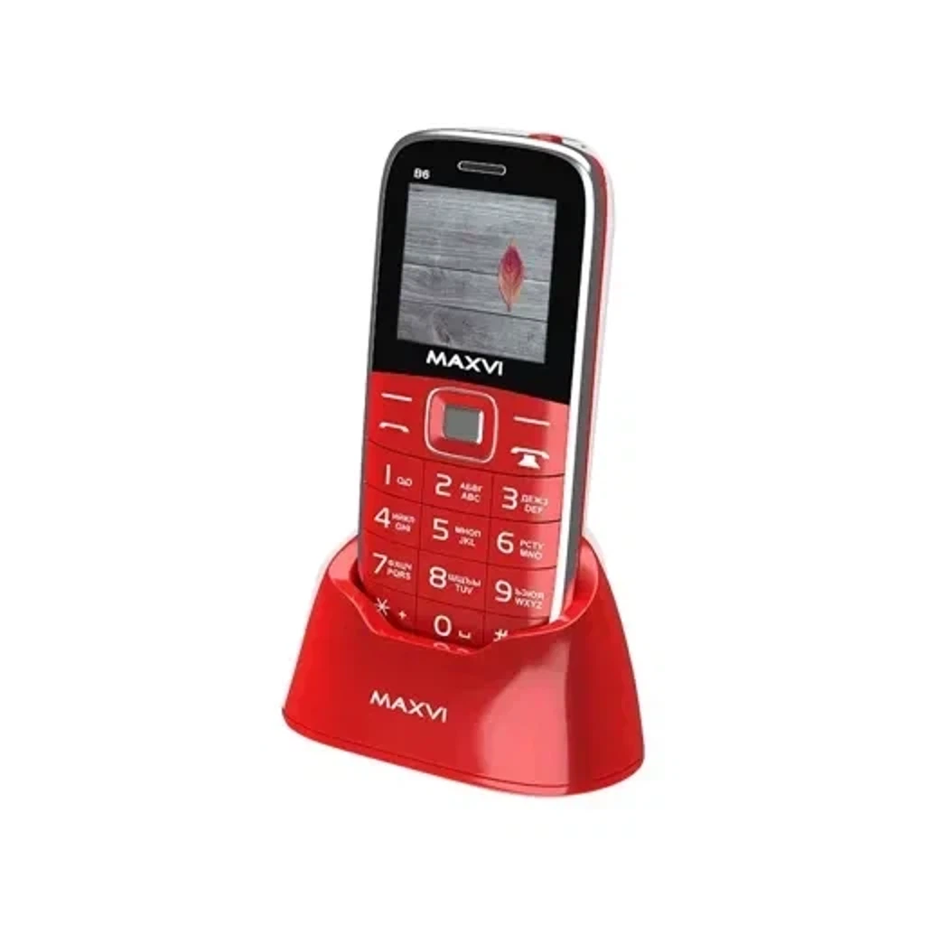 Сотовый телефон Maxvi B6 Red