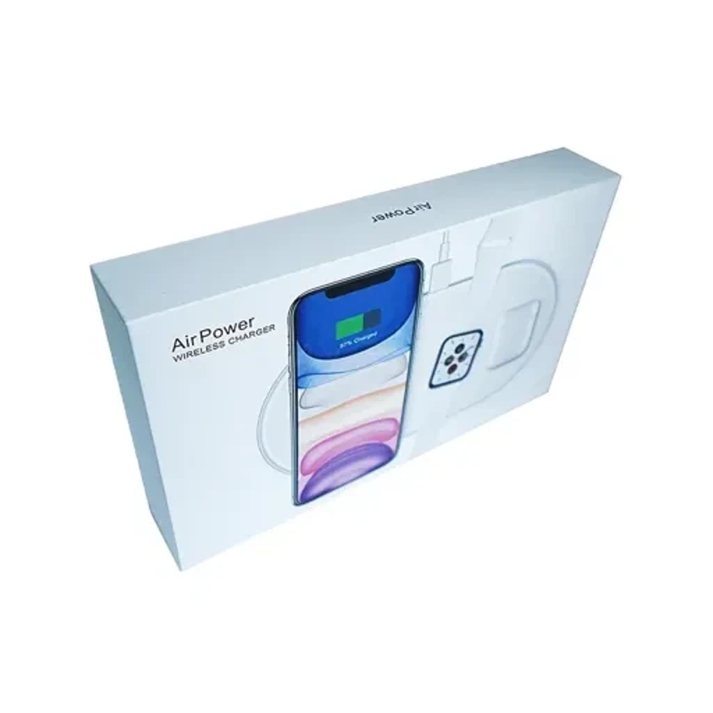 Беспроводная зарядка AirPower 3в1