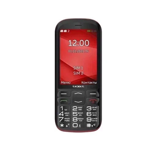 Сотовый телефон TeXet TM-B409 Black-Red