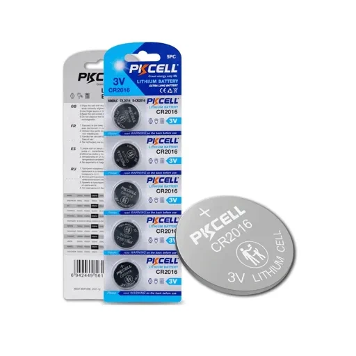 Батарейки PKCELL CR2016-5B тип — CR2016