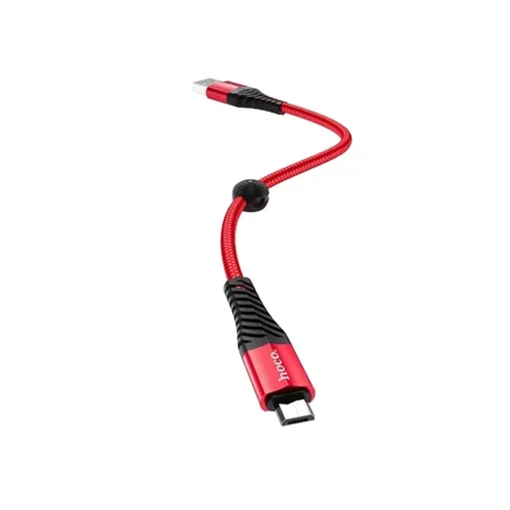 Дата-кабель Hoco X38 Micro Red