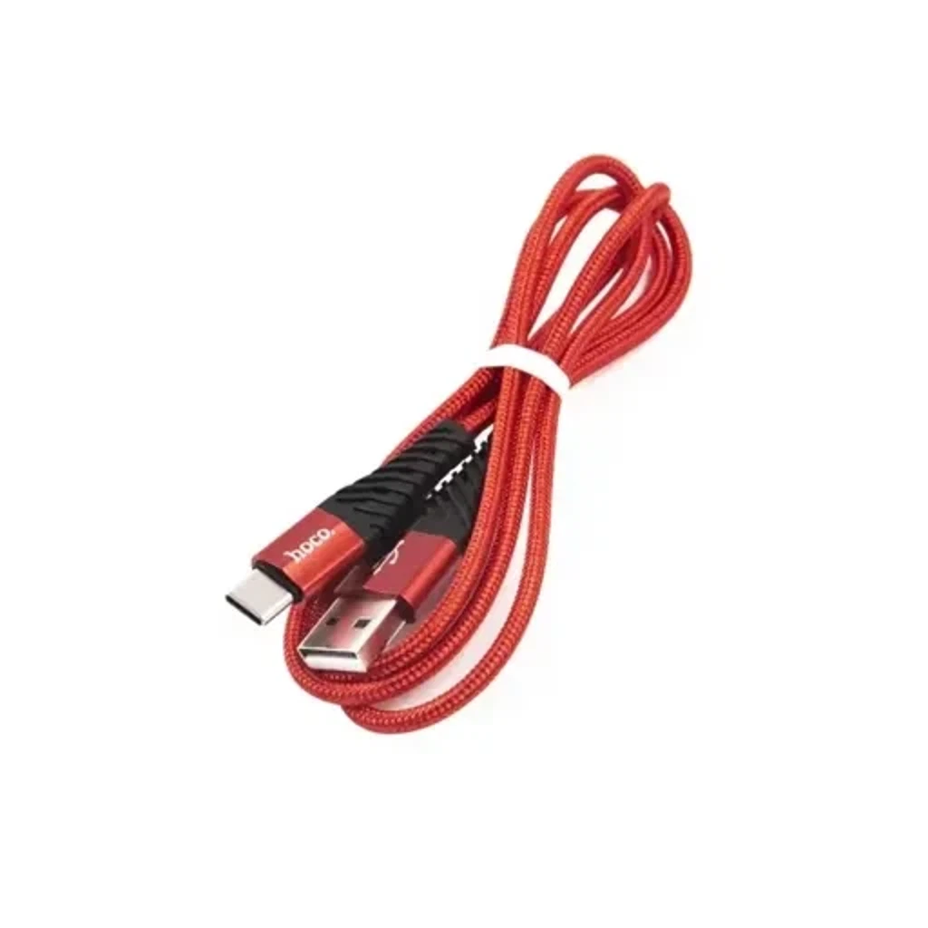 Дата-кабель Hoco X38 Micro Red