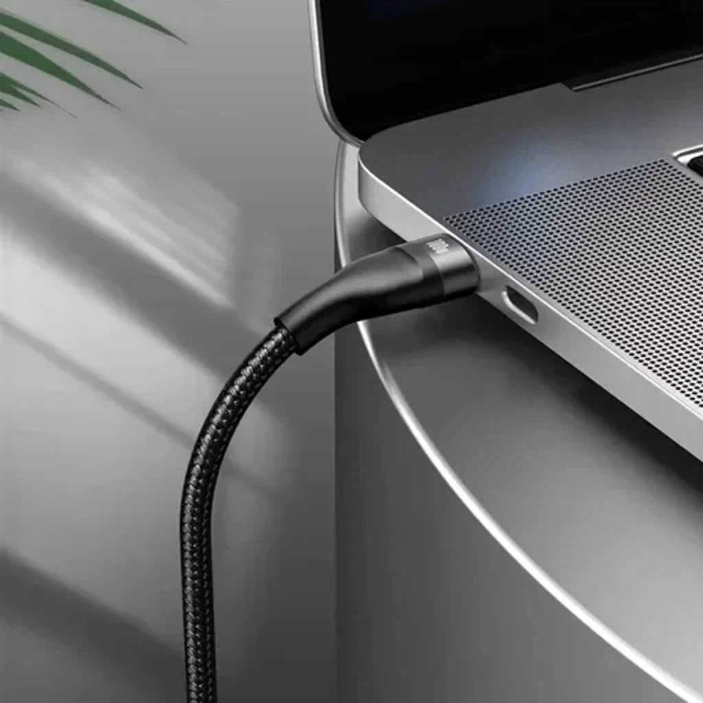 Кабель Two-For-Three Fast Charging Cable Gray-Black 1.2 м