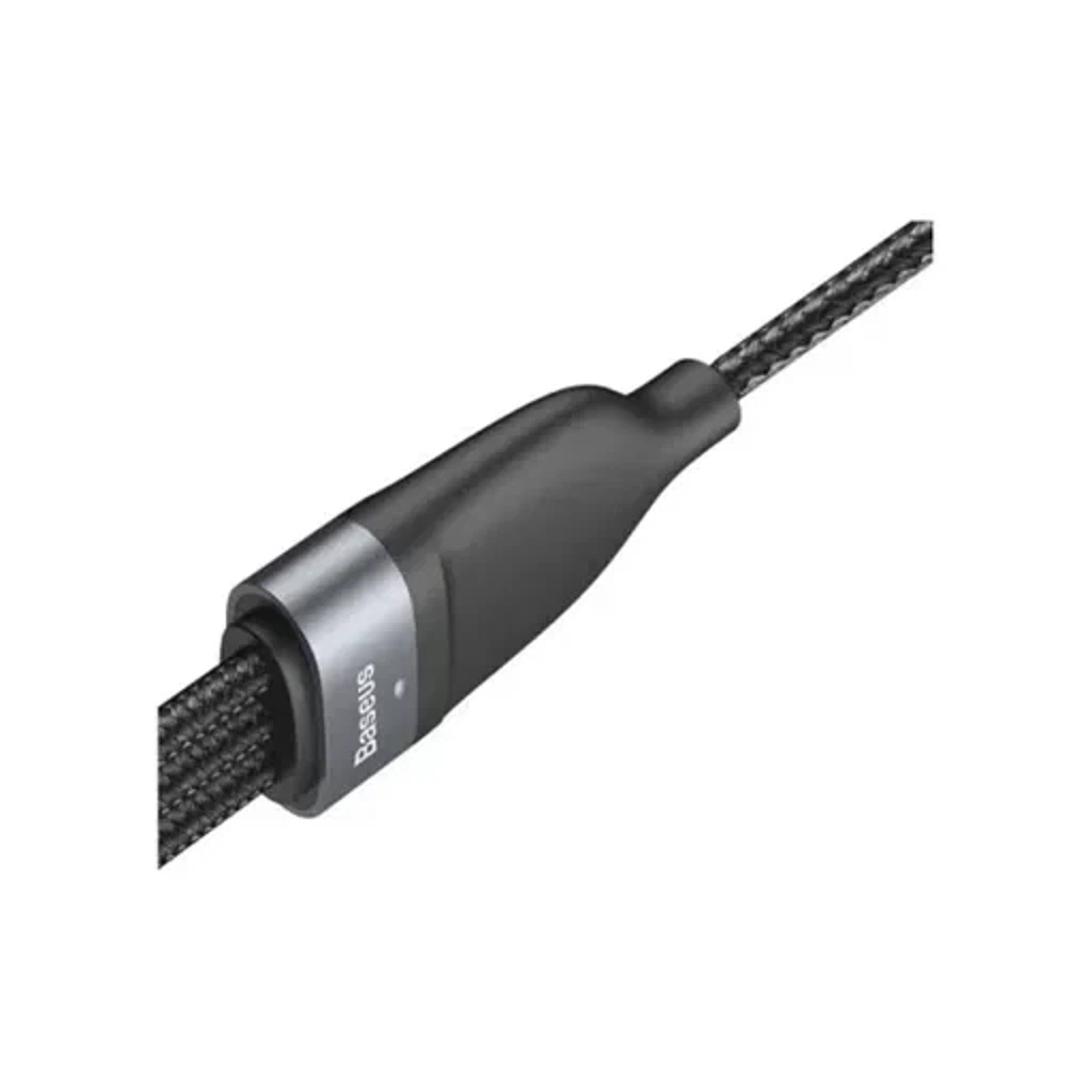 Кабель Two-For-Three Fast Charging Cable Gray-Black 1.2 м